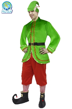 ELFO DI BABBO NATALE PROFESSIONALE ADULTO